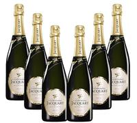 Champagne Jacquart - Champagne Brut Mosaïque - Lote de 6 x 75 cl