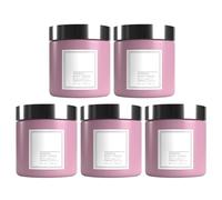 Champagne Lift Body Creme, Champagne Body Firming Cream, Moisturizing Anti Aging Firming Body Cream, Skin Tightening Cream, Hydrates Dry Skin Arms & Legs (Rose,5 PCS)