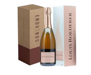 Champagne Louis Roederer Brut Vintage Rose - Estuche Premium de Botella de Champán Rosado x75 cl - Mejor Selección ENOVINOS