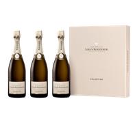 Champagne Louis Roederer - Collection Trilogie 242, 243, 244 - Estuche