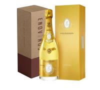 Champagne Louis Roederer Cristal 2016 - Estuche Premium de Botella de Champán x75 cl - Caja Reforzada- Envio con Seguro Incluido - Mejor Selección ENOVINOS THE WINE BRAND