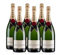 Champagne Moët & Chandon Brut Imperial de 75 O. Champagne - Bodegas Moët & Chandon (Pack de 6 botellas)