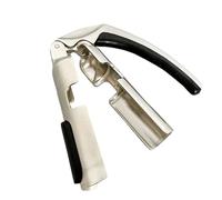 Champagne Opener - 14x9x4cm Effortless Metal Professional Puller - Easy To Carry Cork Puller - Anti-Slip Handle Design For Women, Seniors, Champagne, Wine, Home, Kitchen, Bar, Travel