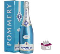 Champagne Pommery - Blue Sky - En caja de regalo de 3 * 75cl