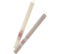 Champagne/poudre légère à rainure de bougie bâton, 1 pièce - Marque DM Allemagne - Compatible avec profissimo - Stabkerze Rille champagner/light powder, 1 St