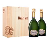 Champagne R de Ruinart Brut - Estuche 2 Botellas