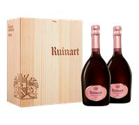 Champagne Ruinart - Brut Rosé - Estuche 2 Botellas