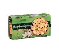 Champiñón laminado Hacendado 3 latas x 85 g Pack 2