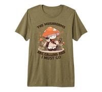 Champiñón Recolectores de Setas Mushrooms Funny-Fungi Hongos Camiseta Premium