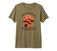 Champiñón Recolectores de Setas Mushrooms Funny-Fungi Hongos Camiseta Premium