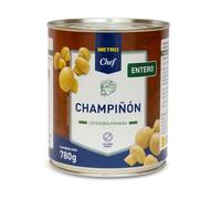 Champiñones Chef - Enteros y Laminados, Versatilidad y Sabor para tus Platos (3 LATAS, champiñón blanco entero 420gne)