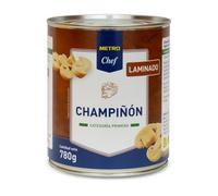 Champiñones Chef - Enteros y Laminados, Versatilidad y Sabor para tus Platos (3 LATAS, champiñón blanco laminado 420gne (780 g))
