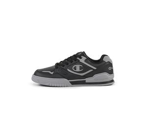 Champion 3 Point Tech Low - Zapatillas Deportivas para Hombre, Negro Gris Oscuro Kk003, 45.5 EU