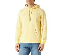 Champion American Classics Big Logo, Sudadera con capucha, para Hombre, Amarillo Pastel, M