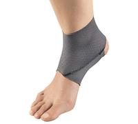 Champion Ankle Brace, Figure 8 Straps, Adjustable Support, Airmesh Fabric, Grey, Medium