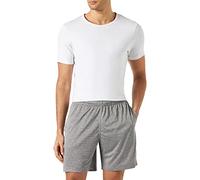 Champion Athletic C-Sport Quick Dry Micromesh Metallic C-Logo 7" Pantalones Cortos, Negro Melange, M Hombre