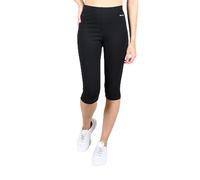 Champion Athletic C-sport Quick Dry Small Logo 3/4" Pantalones deportivos, Negro, XS, Mujer