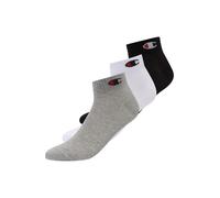 Champion Socks Basics 3pk Quarter Socks, Calcetines Unisex adulto, Gris Claro, 35-38