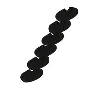 Champion Basics Core 6pp Footie Calcetines, Negro Kk001, 39-42 EU Unisex Adulto
