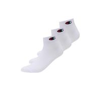 Champion Socks Basics 3pk Quarter Socks, Calcetines Unisex adulto, Blanco, 39-42