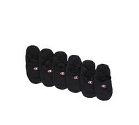 Champion Basics Core 6pp Footie Calcetines, Negro Kk001, 43-46 EU Unisex Adulto