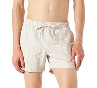 Champion Beachshorts Small Logo, Bañador para hombre, para Hombre, Tortora, M
