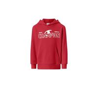 Champion Boy-Graphic Hoodie Sudadera con Capucha, Rojo (Rs014), L para Niños