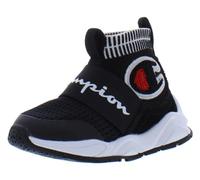 Champion Boy's Rally Pro Big C Knit Sock Top Sneaker