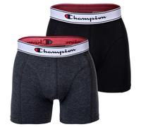 Champion Calzoncillos Hombre, 2er Paquete - Algodón,Logotipo Federal,Unicolor