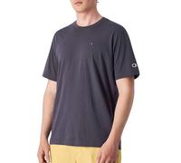 Champion Camisa de Cuello Redondo con Logo Tonal Hombre