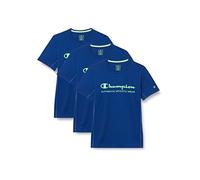 Champion Camiseta Crewneck Azul Hombre