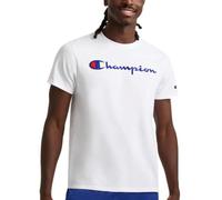 Champion Classic Graphic tee Camiseta, White Script, XL para Hombre