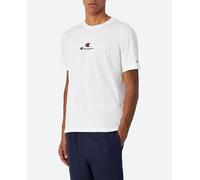 Champion SS tee, Camiseta Hombre, Blanco (Ww001), S