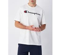 Camiseta de Manga Corta Hombre Champion SS tee 220256 Blanco - Marca: Champion - EAN: 8054041149589 - Talla: M