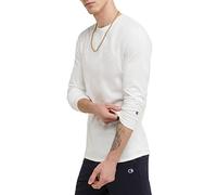 Champion Camiseta de Manga Larga para Hombre, Camiseta clásica para Hombre (reg. o Grande y Alto), Blanco, X-Large
