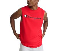 Champion Graphic Jersey Muscle Camisa, Escarlata, S para Hombre