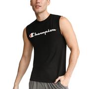 Champion Camiseta Estampada para Hombre, Negro, S