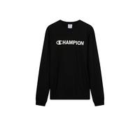 Champion Camiseta Legacy para Hombre, Negro, S