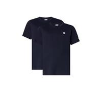 Champion Camisetas (Paquete de 2) Niños y Niños, Azul Marino, 15-16 Años