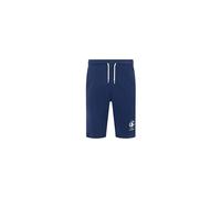 Champion Champin Boy-Graphic Shorts Pantalones Cortos, Azul (Bs561), 46 para Niños