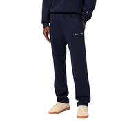 Champion Pantalones de dobladillo recto para hombre, azul marino