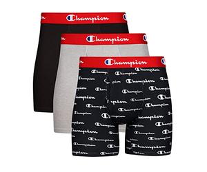 Champion Champion Paquete de 3 Calzoncillos Elásticos de Algodón para Hombre Bañadores Ajustados para Hombre Hombre (Pack de 3)