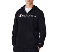 Champion Authentic Athletic Apparel Sudadera con cremallera negro / blanco, Talla S