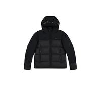Champion Legacy Outdoor (220345) -WR Thin Nylon Ripstop Cirè 37gr Hooded Chaqueta, Negro (KK001), XL para Hombre