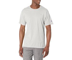 Champion Classic, Everyday tee, Comfortable Soft Men's T-Shirt (Reg. or Big, Oxford Gray, 3X-Large Tall