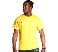 Champion Classic Graphic tee Camiseta, Team Gold2, M para Hombre