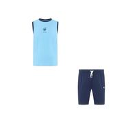 Champion Conjunto gráfico para niño con logotipo, azul claro (BS226), S