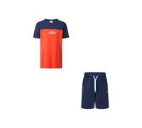 Champion Conjunto gráfico para niño con logotipo, rojo (RS003), S