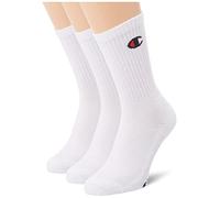 Champion Core 3PP Crew, Calcetines, para Unisex adulto, Blanco, 35-38