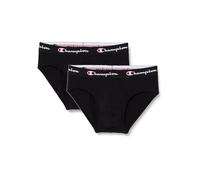 Champion Core Briefs X2 Cierre, Negro, S (Pack de 2) Hombres